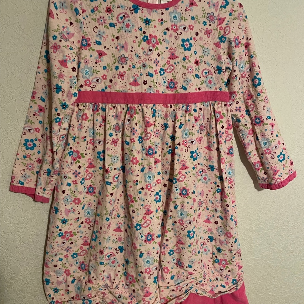 NEW Hanna Andersson Corduroy Paisley Dress - Picture 4 of 8